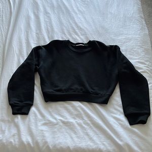Reformation black sweater XS